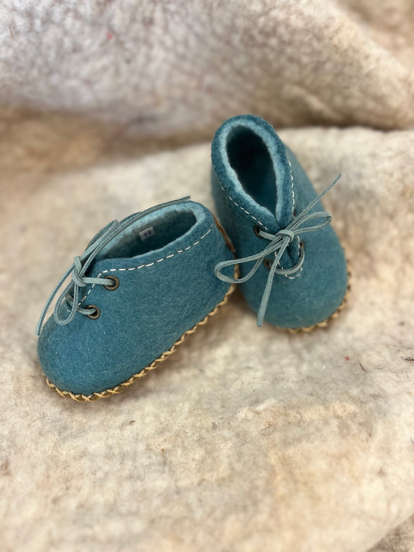 Zapato corte adelante suela cuero